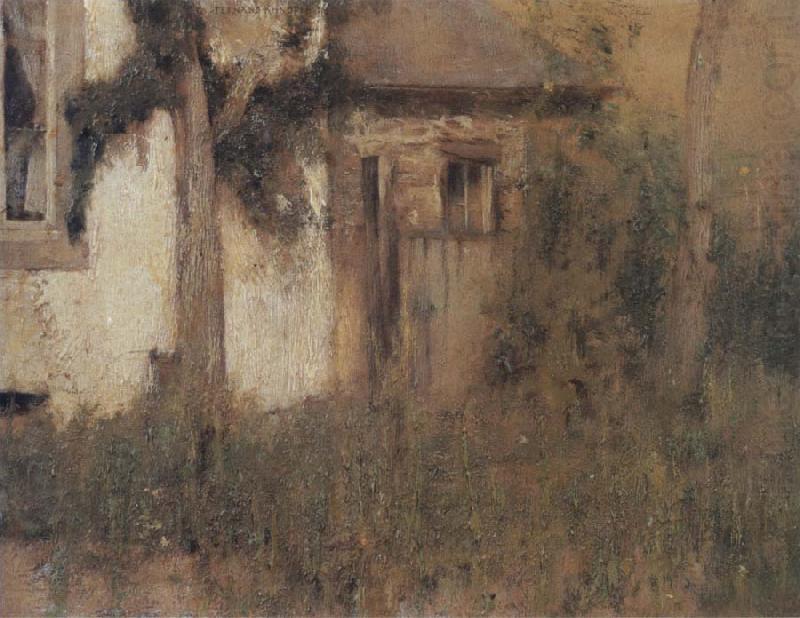 Fernand Khnopff In Fosset The Farmhouse Garden china oil painting image